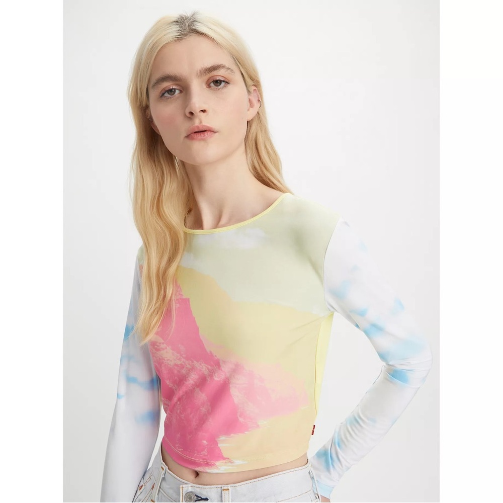 LEVI’S LONG SLEEVE GRAPHIC SECOND SKIN TOP